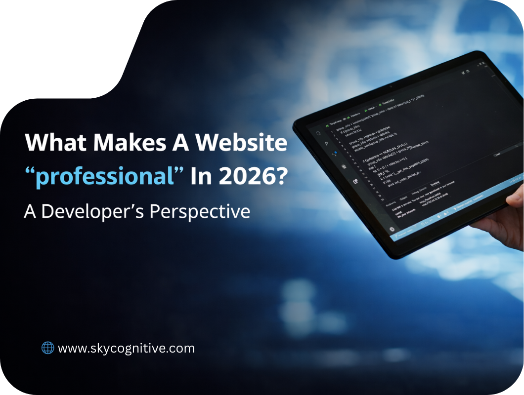 What Makes a Website “Professional” in 2026? A Developer’s Perspective